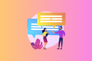 2 people communicating