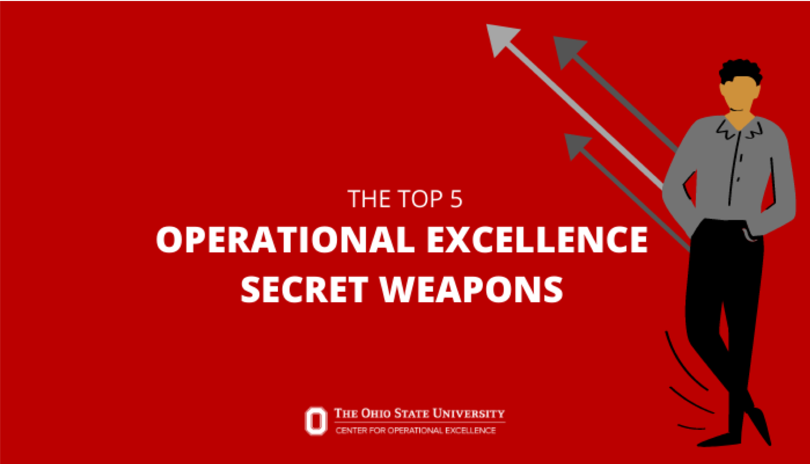 Red background with title overlaid in white text