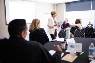 Author Julia Geisman leading a COE Summit 2026 workshop