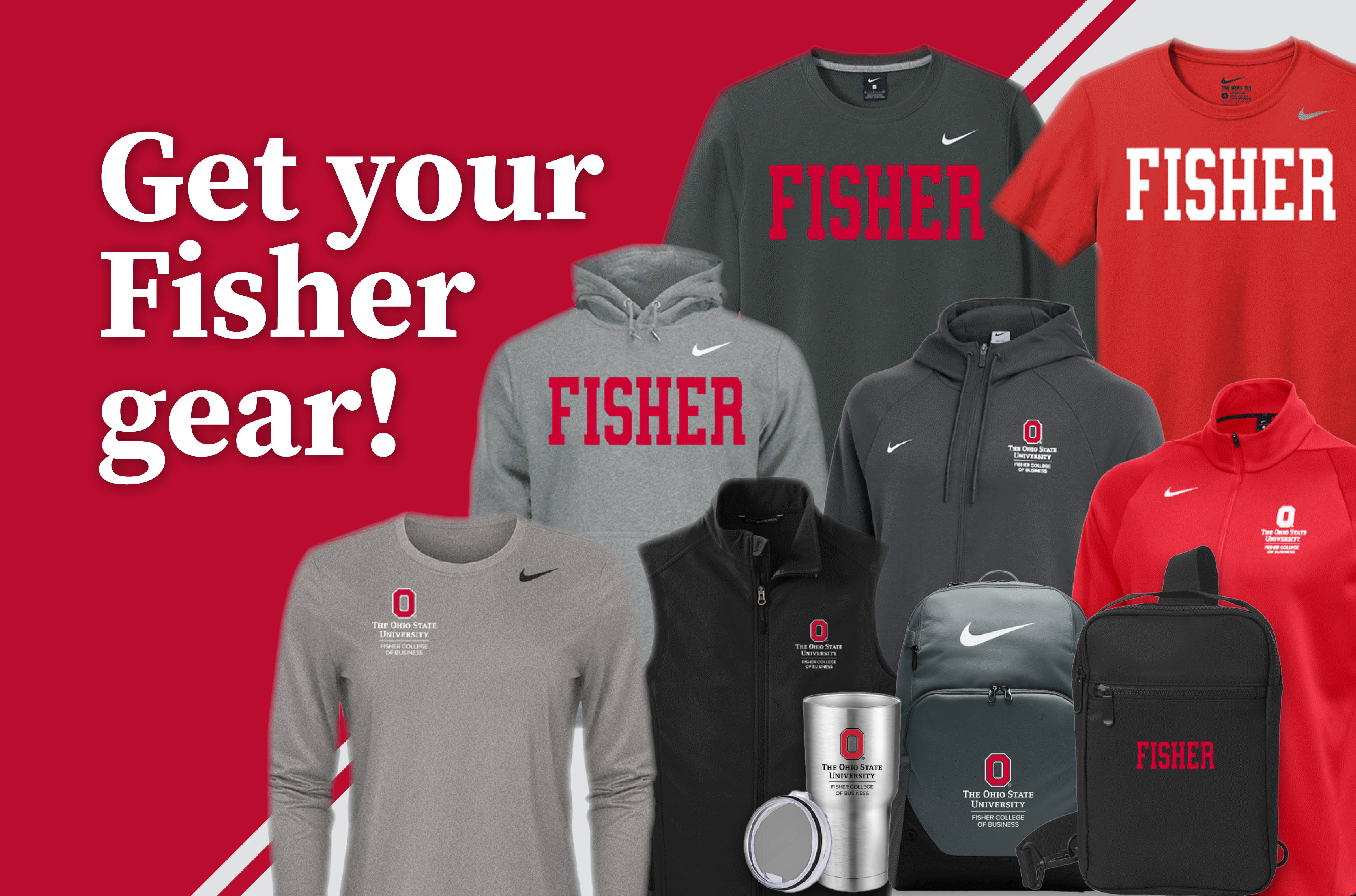Get your Fisher gear!