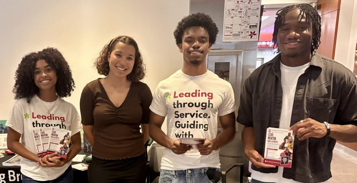 Ohio State students earn course credit through community service