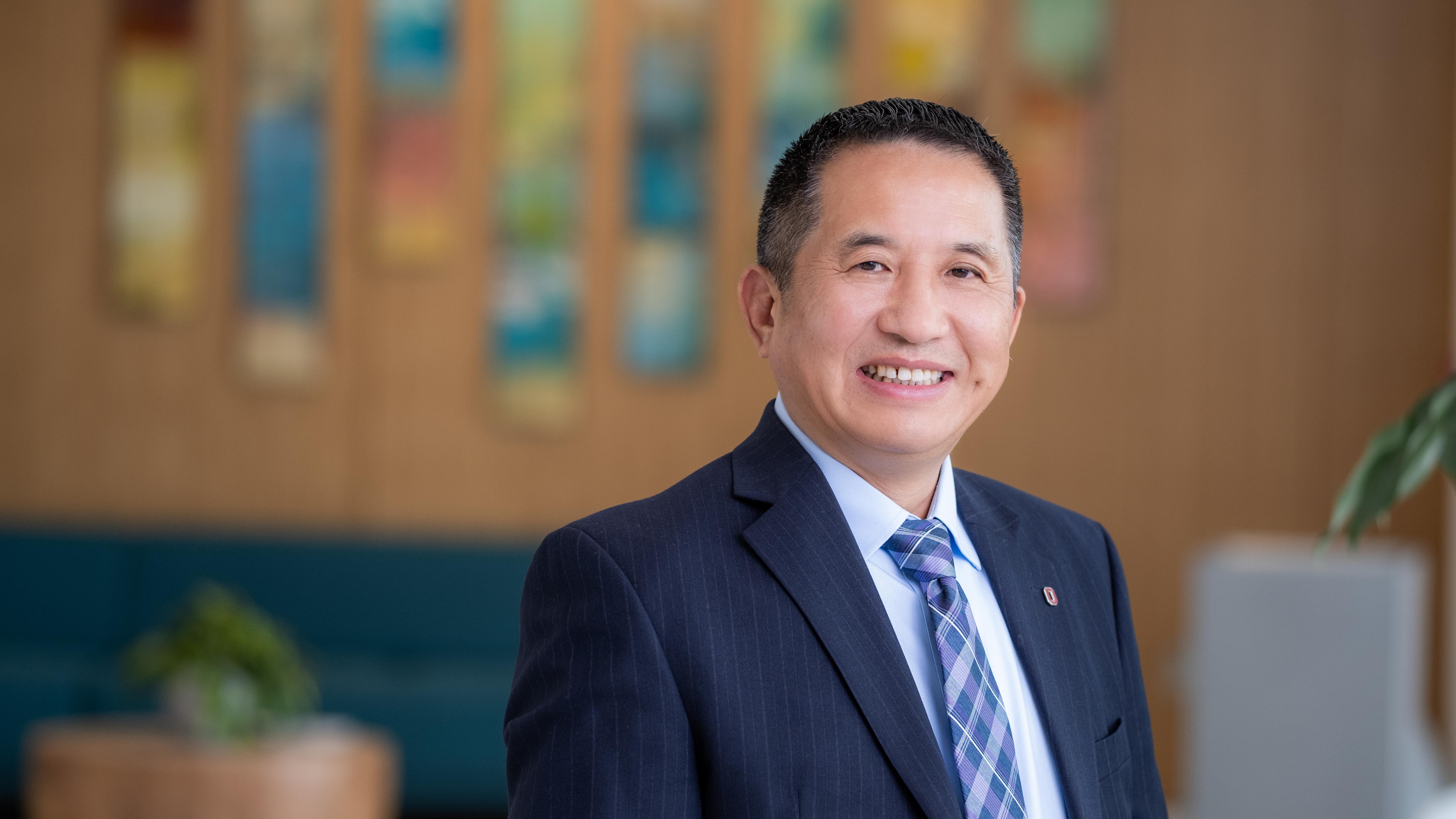Portrait of Alumni Award recipient Henry Xiang.