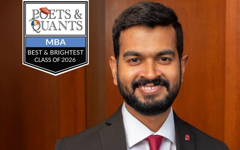 2026 Best & Brightest MBA: Ramakrishnan Krishna Moorthy