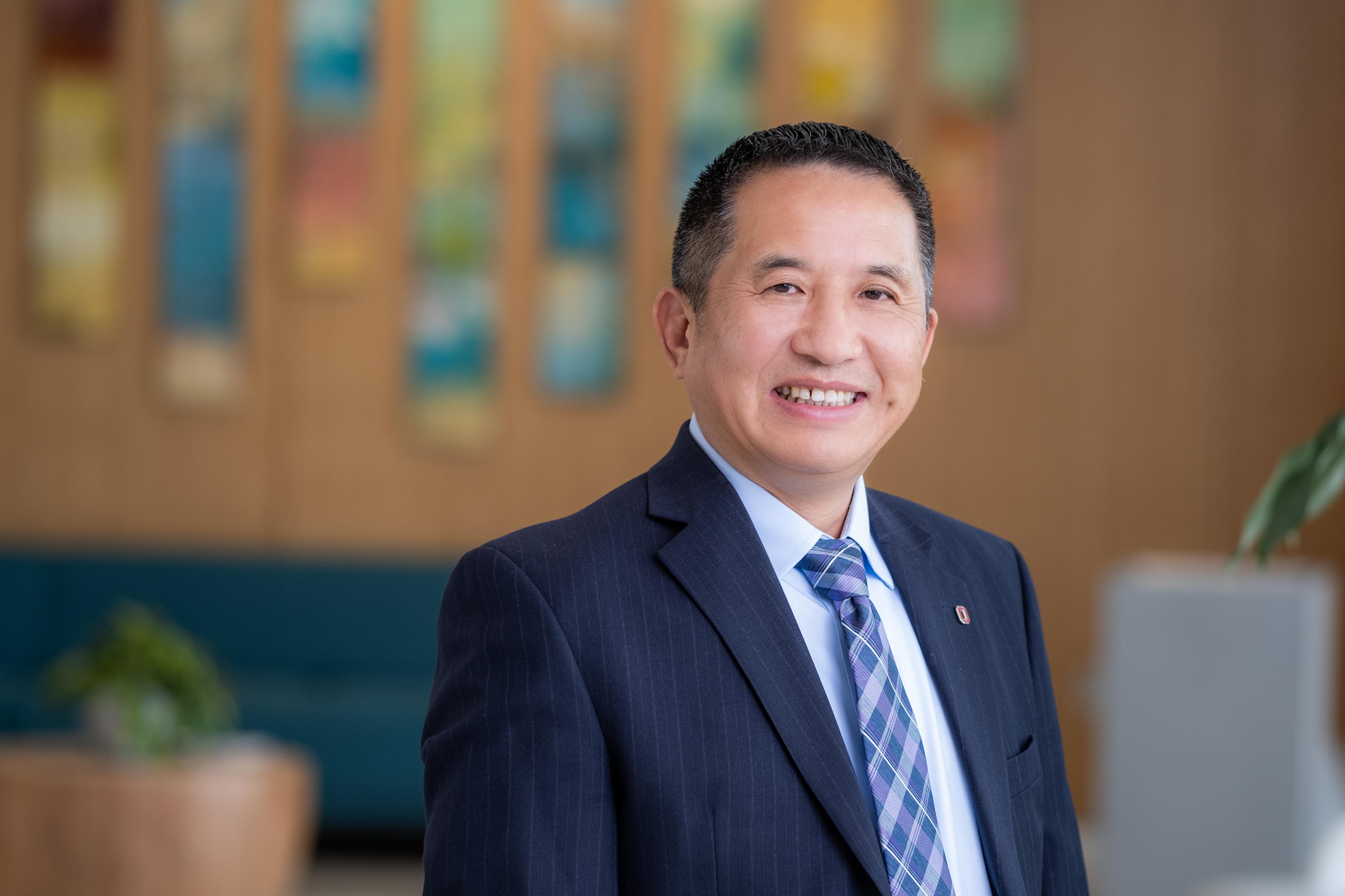 Portrait of Alumni Award recipient Henry Xiang.