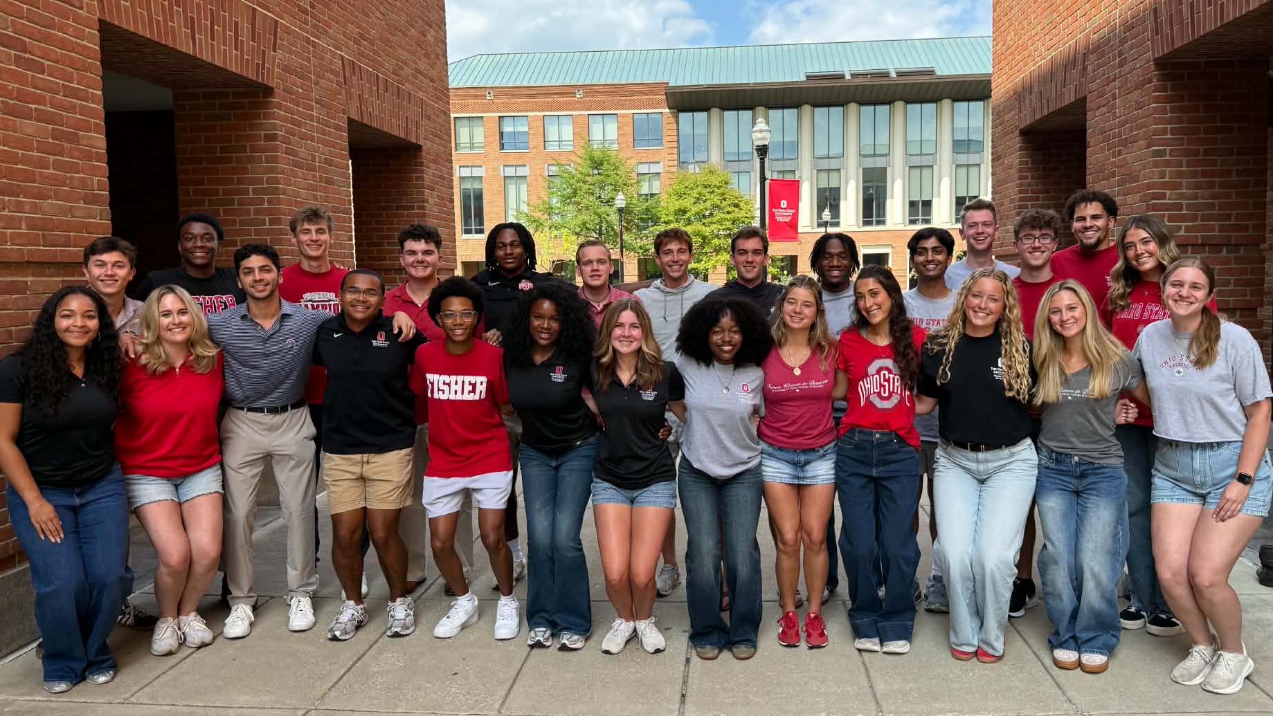 Group photo of the ambassadors