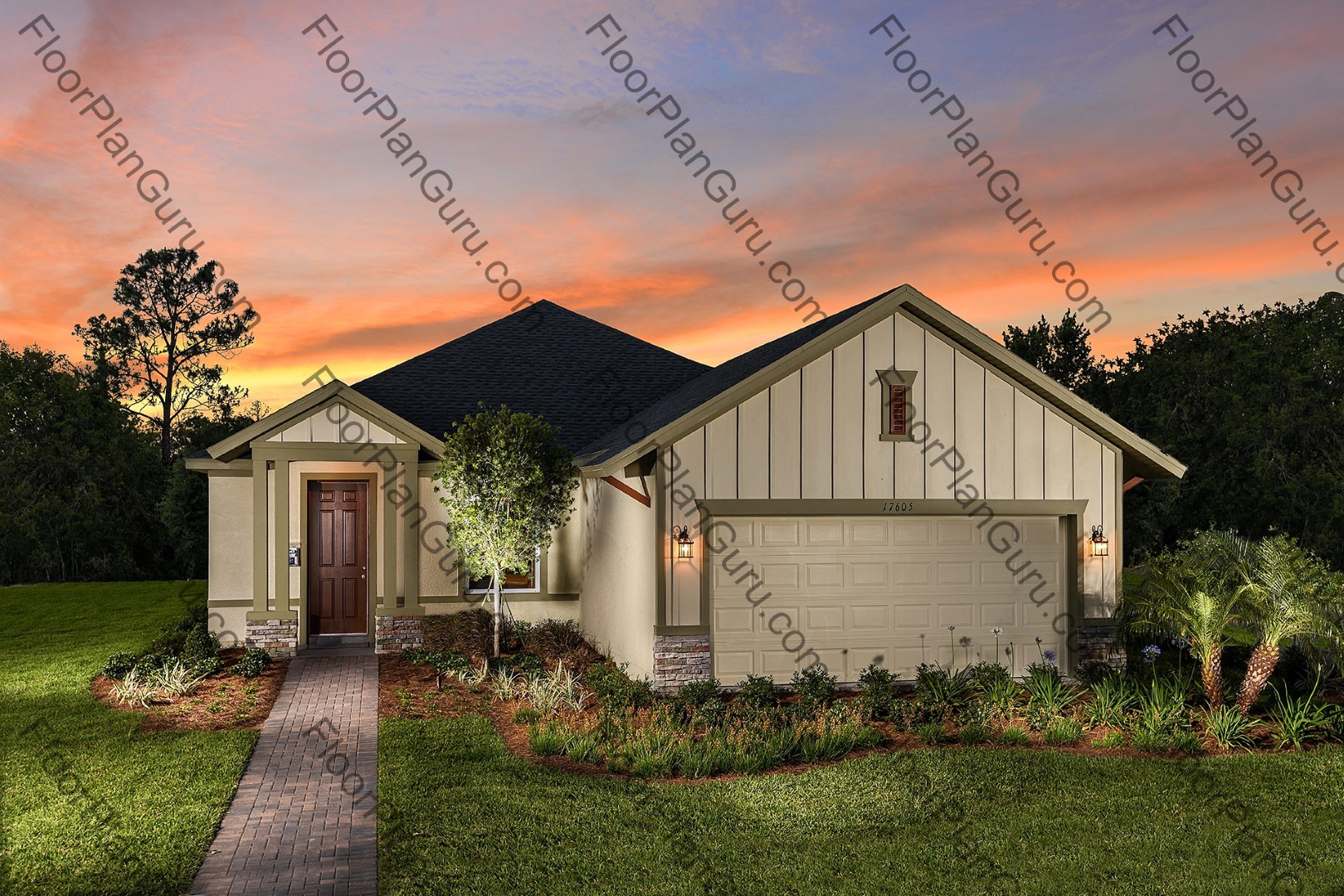 The Waddle Floorplan By David Weekley Homes Serenoa Cottage