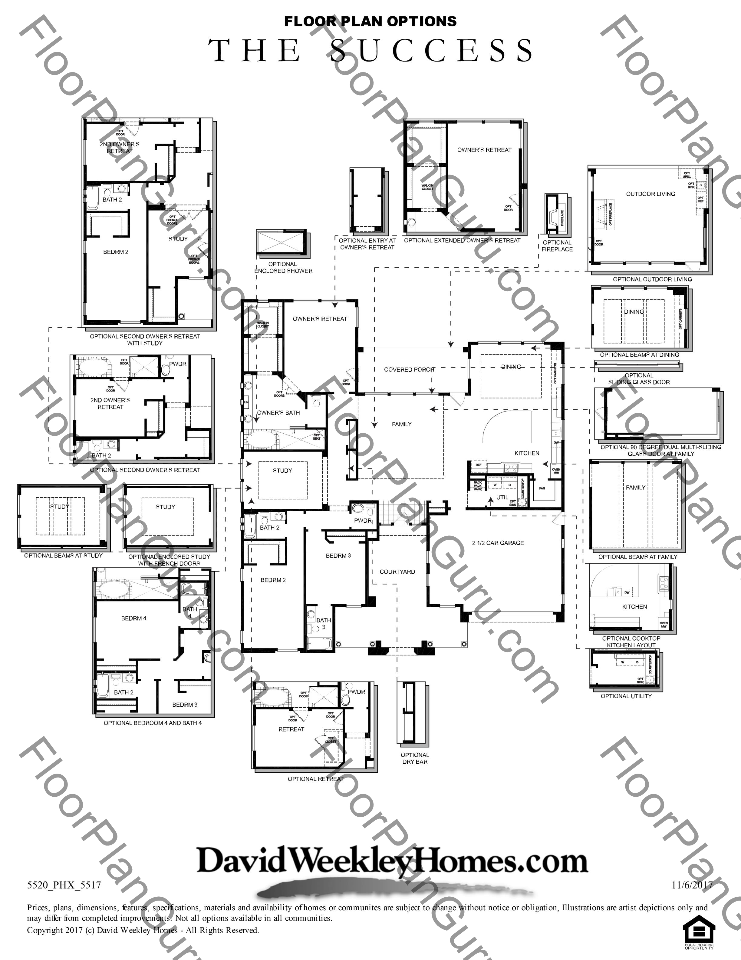 The Success Floorplan By David Weekley Homes Fairways At