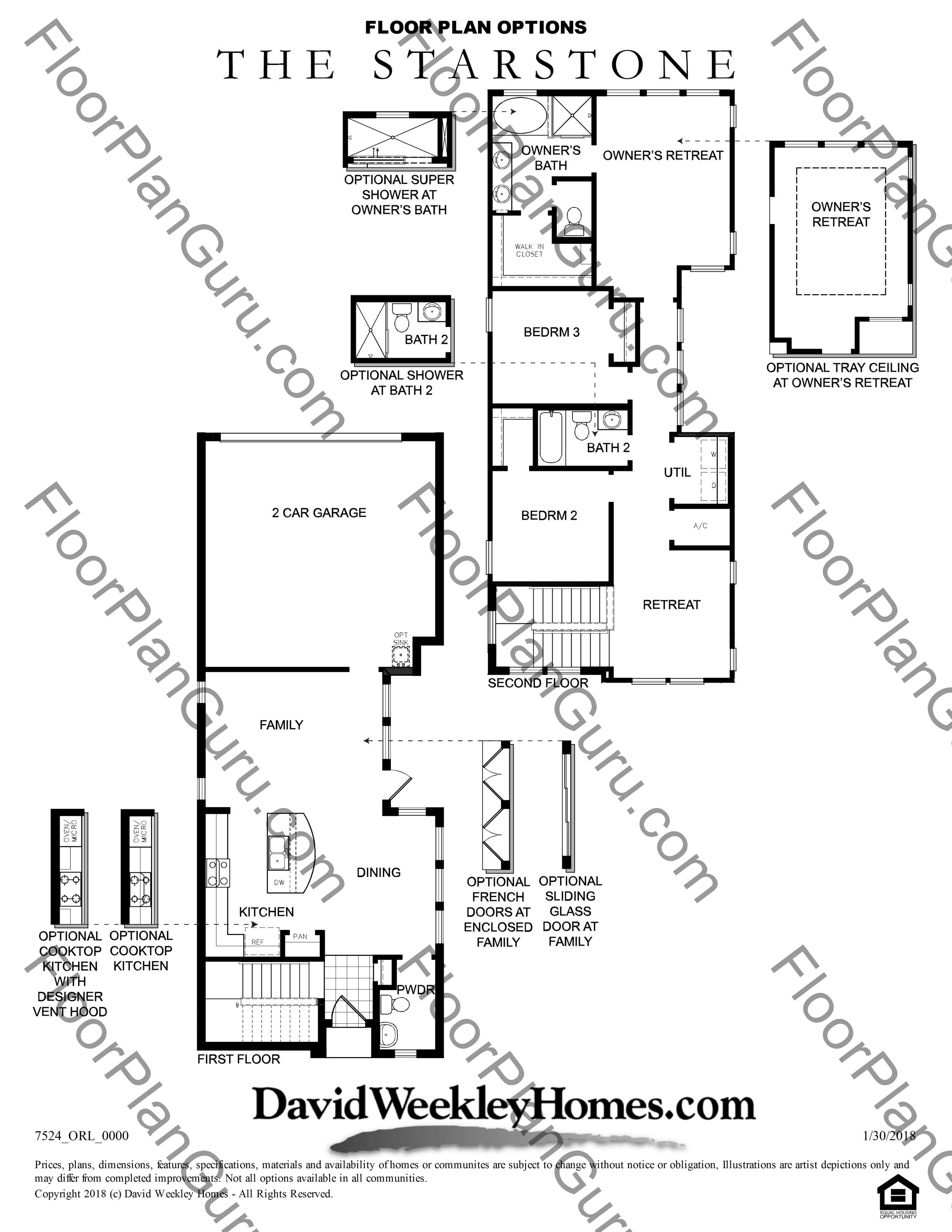 The Starstone Floorplan By David Weekley Homes Griffin Park