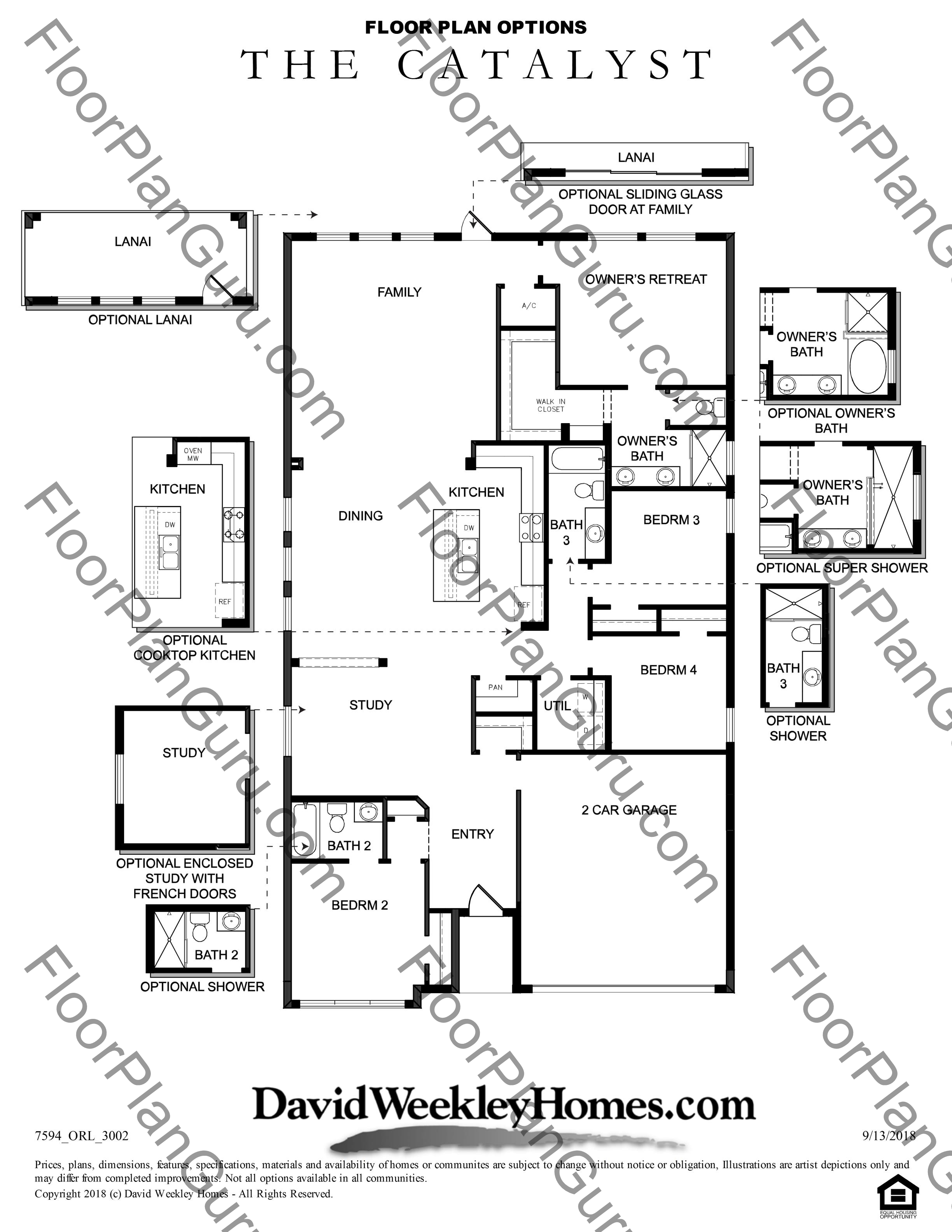 The Catalyst Floorplan By David Weekley Homes Serenoa Cottage