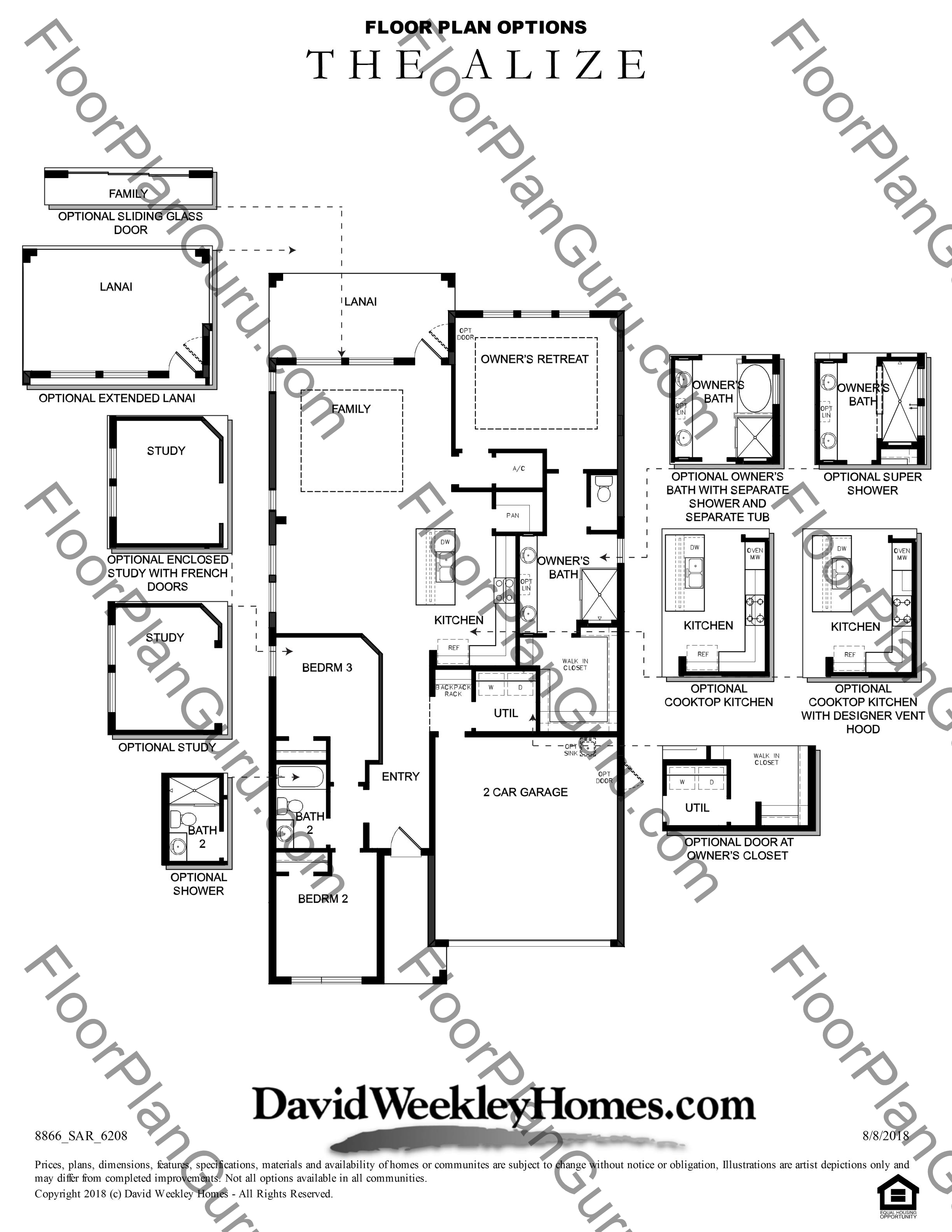 The Alize Floorplan By David Weekley Homes Reserve At Honore In