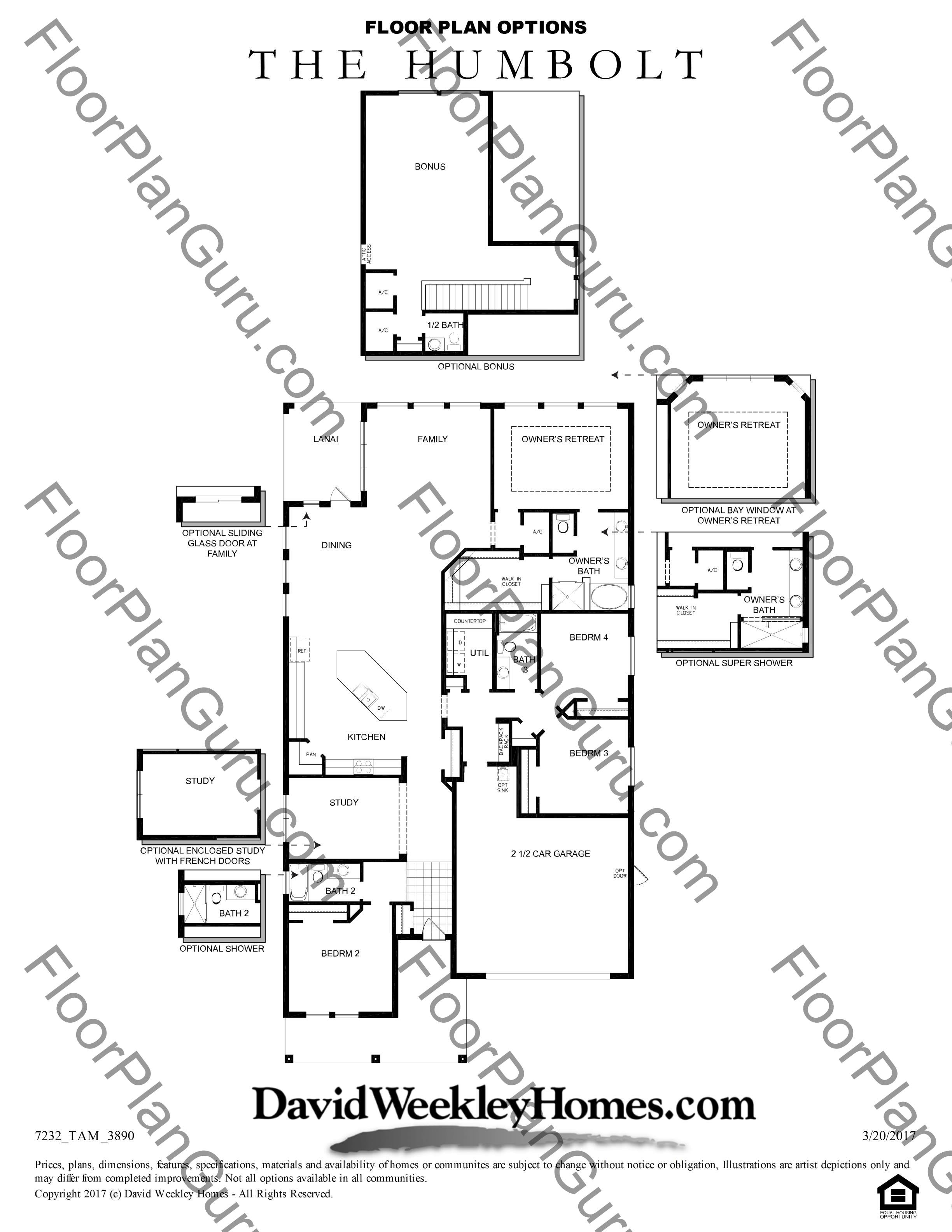 The Humbolt Floorplan By David Weekley Homes Asturia Lake Series