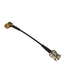 Side view of Eos Arrow Short SMA to Male BNC Antenna Cable.