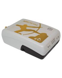 Corner view of Eos Arrow Gold GNSS Receiver.