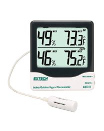 Extech 445713 Big Digit Indoor/Outdoor Hygro-Thermometer