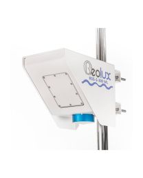 Side view of RSS-2-300WL Non-Contact Flow Sensor Rental mounted on a pole. 