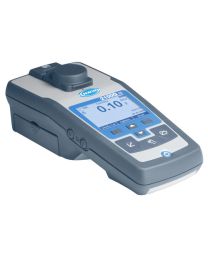 Side view of the Hach 2100Q turbidimeter. 