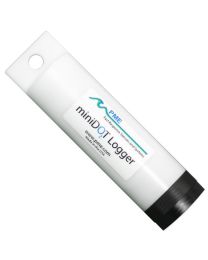 An angled side view of the PME miniDOT dissolved oxygen logger. 