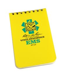 Rite In The Rain EMS Vital Stats Notebook