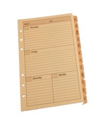 Rite In The Rain Weekly Planner Refill