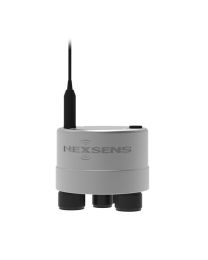 Front view of X3 Rental with port plugs and cellular antenna. 