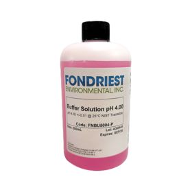 Fondriest Environmental pH 4 Calibration Buffers