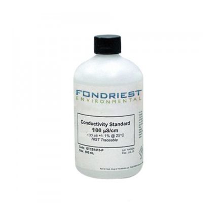 Fondriest Environmental 100 uS Conductivity Standards
