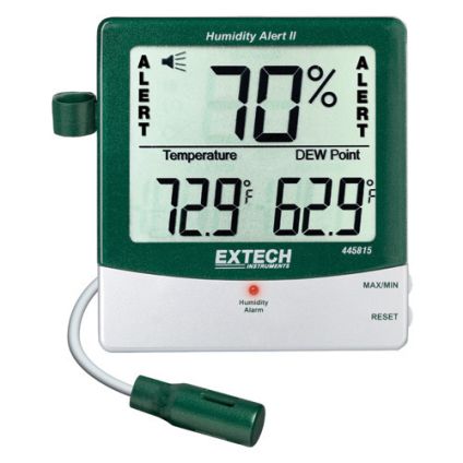 Extech 445815 Hygro-Thermometer Humidity Alert + Probe