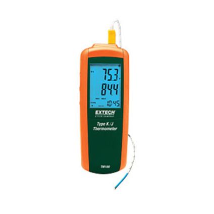 Extech TM100 Type K/J Single Input Thermometer