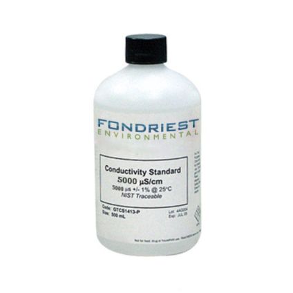 Fondriest Environmental 5,000 uS Conductivity Standards