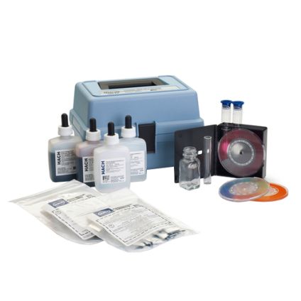 Hach Chlorine, Hardness, Iron, & pH Test Kit