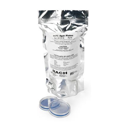 Hach m-FC Agar Membrane Filtration Plates