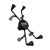 Corner view of Eos RAM Mounts X-Grip Tablet Mount, mini.
