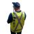 GIS user with Eos Arrow Telescoping Cam Lock Antenna Pole mounted on GIS vest. 