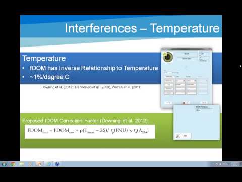 YSI Webinar | A Closer Look at fDOM Measurement