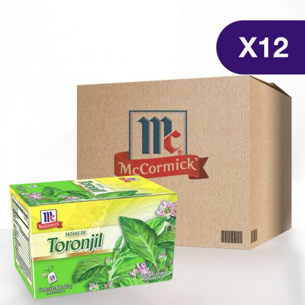 Té de Hojas de Toronjil McCormick® - Caja de 12 Cajitas