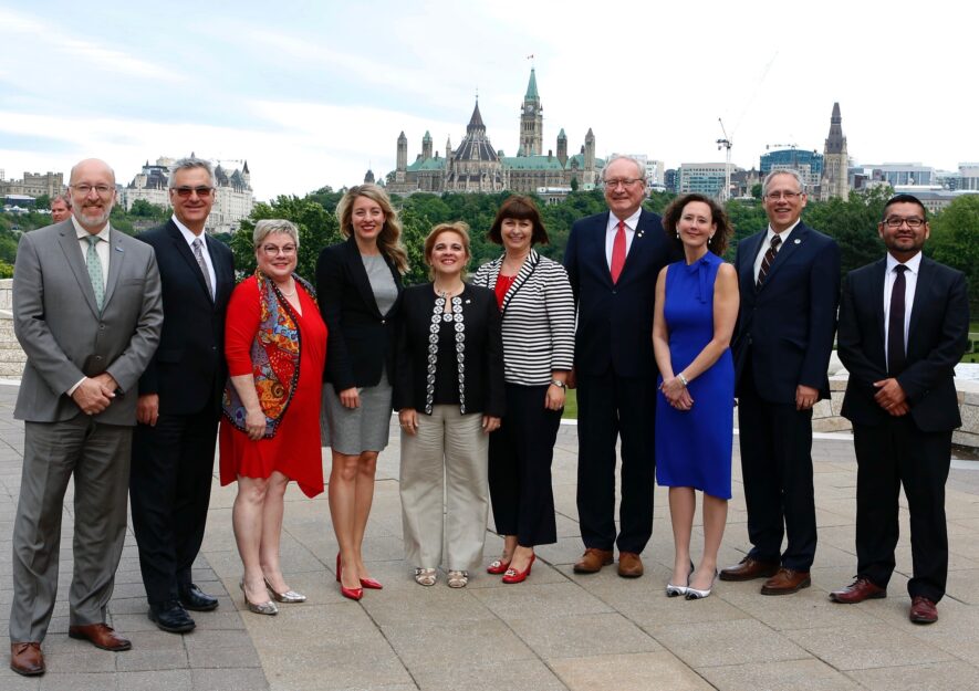 La Conférence ministérielle a eu lieu l’an dernier dans la capitale nationale. L’évènement se tiendra cette année les 5 et 6 juillet prochain, et pour la 2e fois à Whitehorse.  — Photo : CMFC