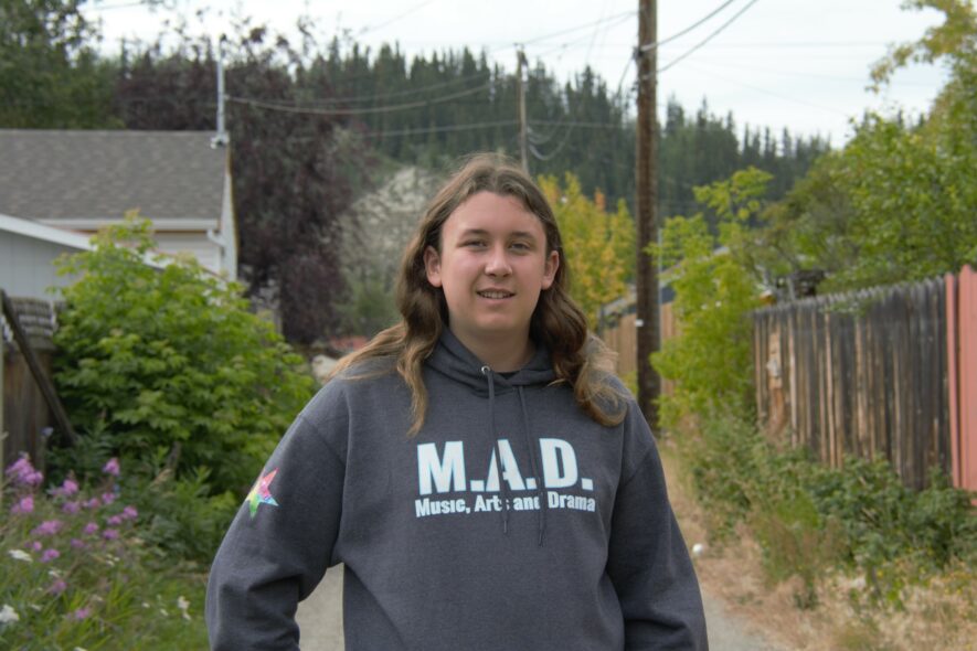 Les mythes entourant le Yukon font partie intégrante de l’humour d’Ulysse Girard. — Julien Latraverse, avec l’autorisation de L’Aurore boréale 