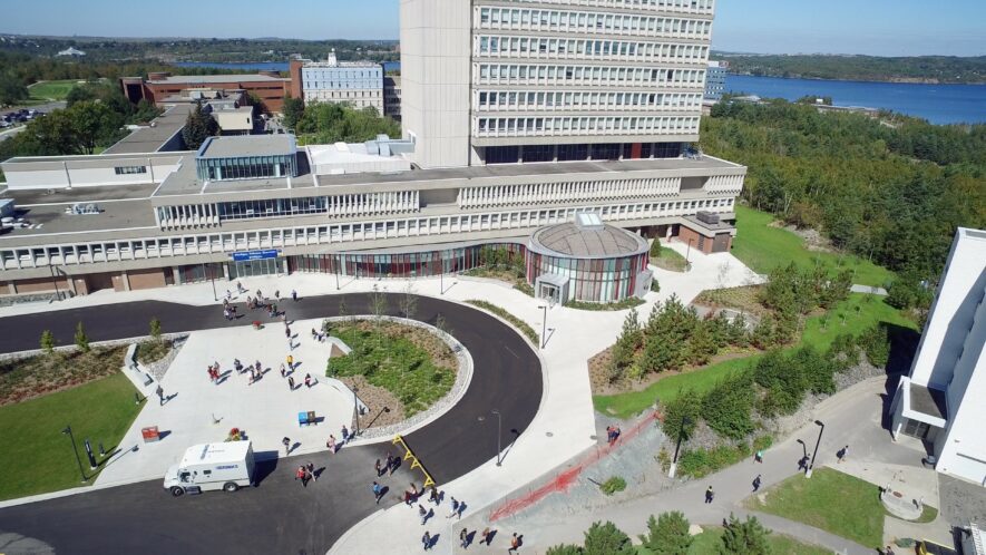 Le campus de l’Université Laurentienne à Sudbury. — Courtoisie Université Laurentienne