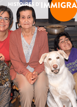 Mery et sa famille se sont établis en 2004 à Sudbury, dans le Nord de l’Ontario, où ils habitent désormais depuis 18 ans. — Photo : Courtoisie Mery Martínez/Montage Francopresse