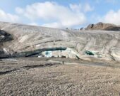 Le glacier Bologna se situe dans le parc national Nahanni, à la frontière avec le territoire du Yukon.  — Courtoisie Ressources naturelles Canada
