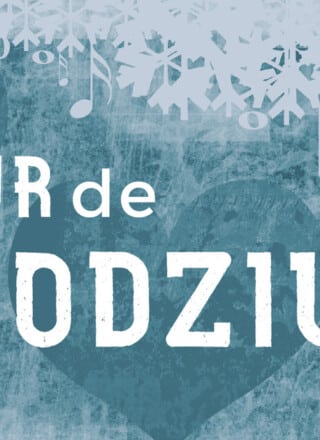 Le balado «Cœur de Godzilla» est le troisième de la série «Contes des neiges» qu’offre la compagnie franco-ontarienne Vox Théâtre. — Photo : Source Vox Théâtre