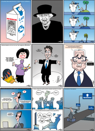 Retour sur l'année 2022 en caricatures. — BADO