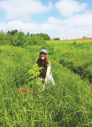 Shayla Steinhoff, gestionnaire de projet au Trout River Environmental Committee. — Photo : Courtoisie