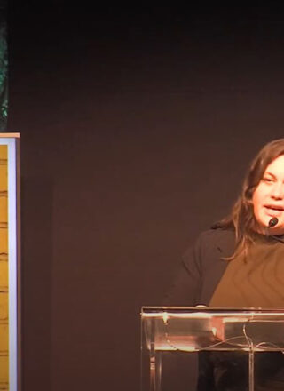 Joelle Charbonneau — Photo : Capture d’écran de la remise des prix