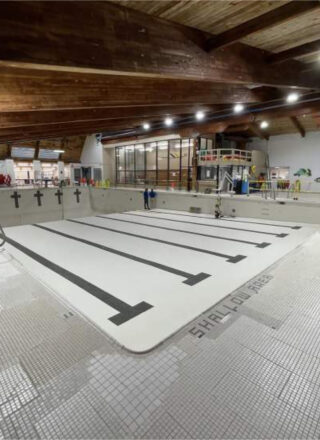 La piscine Ruben Yli-Juuti d’Elliot Lake — Photo : Courtoisie