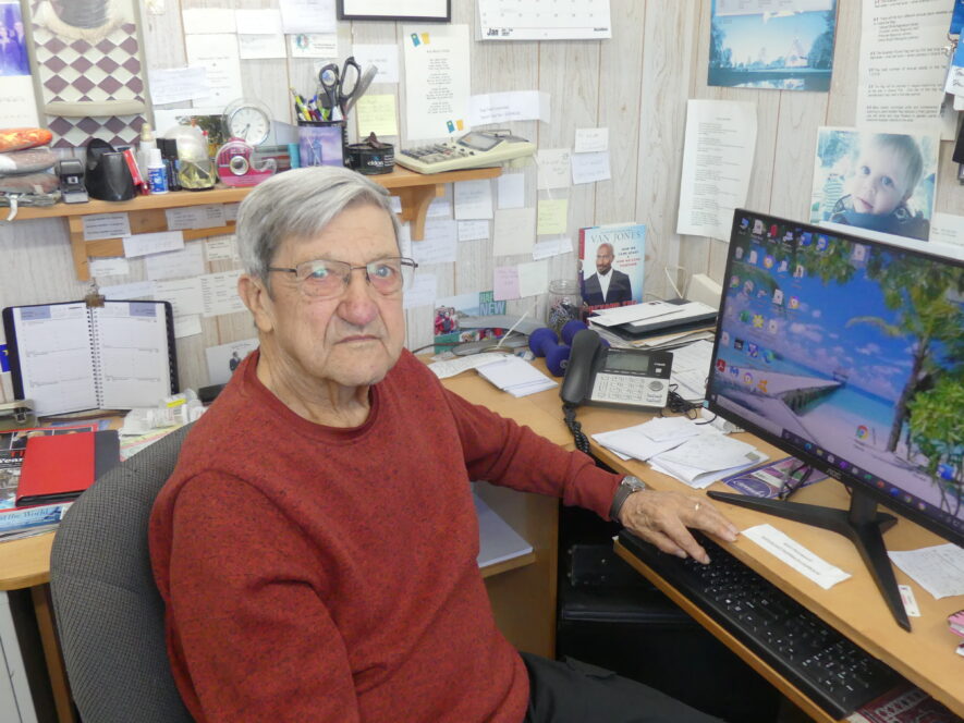 Stan Surette, Acadien à la retraite de Pubnico-Ouest. — Norbert LeBlanc