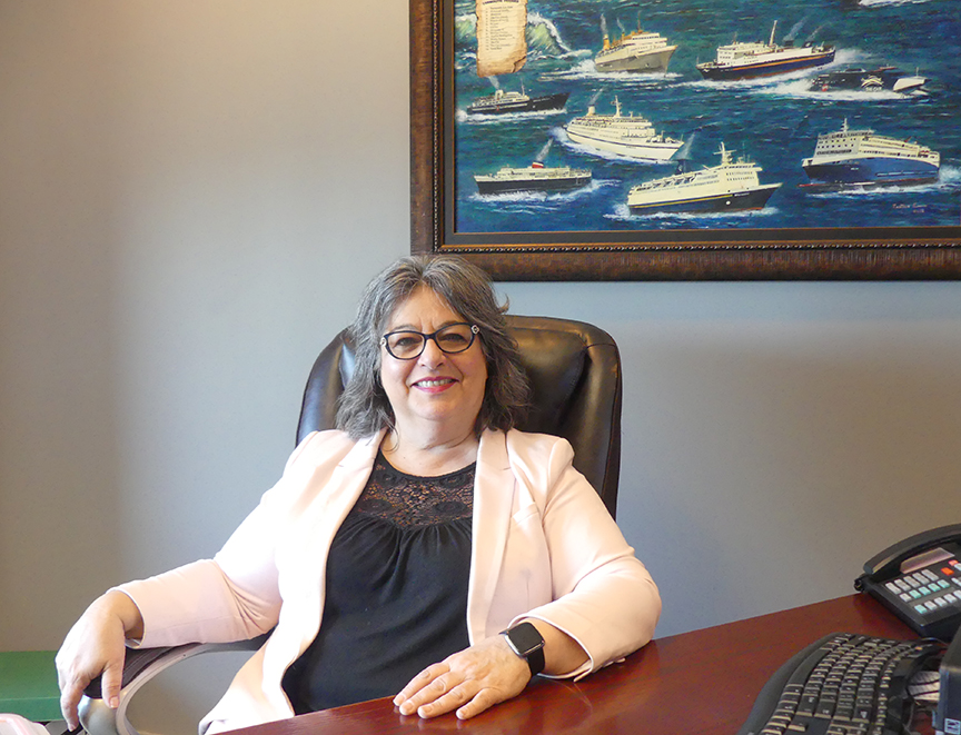 Pam Mood, mairesse de la ville de Yarmouth.   — Norbert LeBlanc
