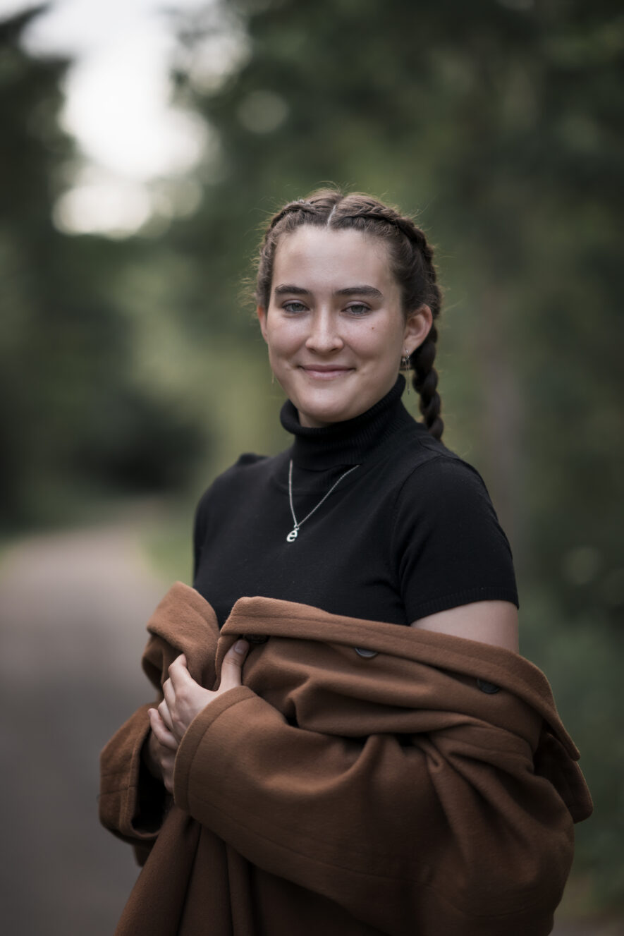 Agente de développement communautaire junior à la société acadienne de Clare, Evelyn LeBlanc-Joyce. (Crédit : Courtoisie) — veintitresphotography.com