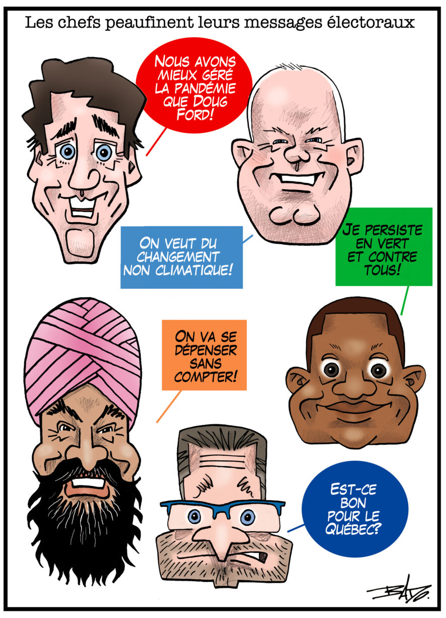 Caricature élections 2021 — Bado