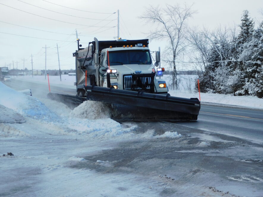 Eastern Ontario was buried under a thick covering of snow as a winter storm swept through the region. Environment Canada warned of the storm a few days in advance, including the expected 40 to 60 centimetres of snow, but the warning was insufficient notice for some people. Schools across the region closed for the day, delaying the return to in-person classes, and several car accidents were reported throughout the day. — Photo Gregg Chamberlain